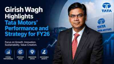 Girish Wagh Highlights Tata Motors' Performance and Strategy for FY26